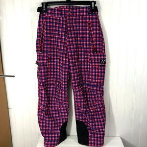 RUGGED BEAR SNOW SKI PANTS size YOUTH 8 Red Blue